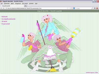 webshop, template